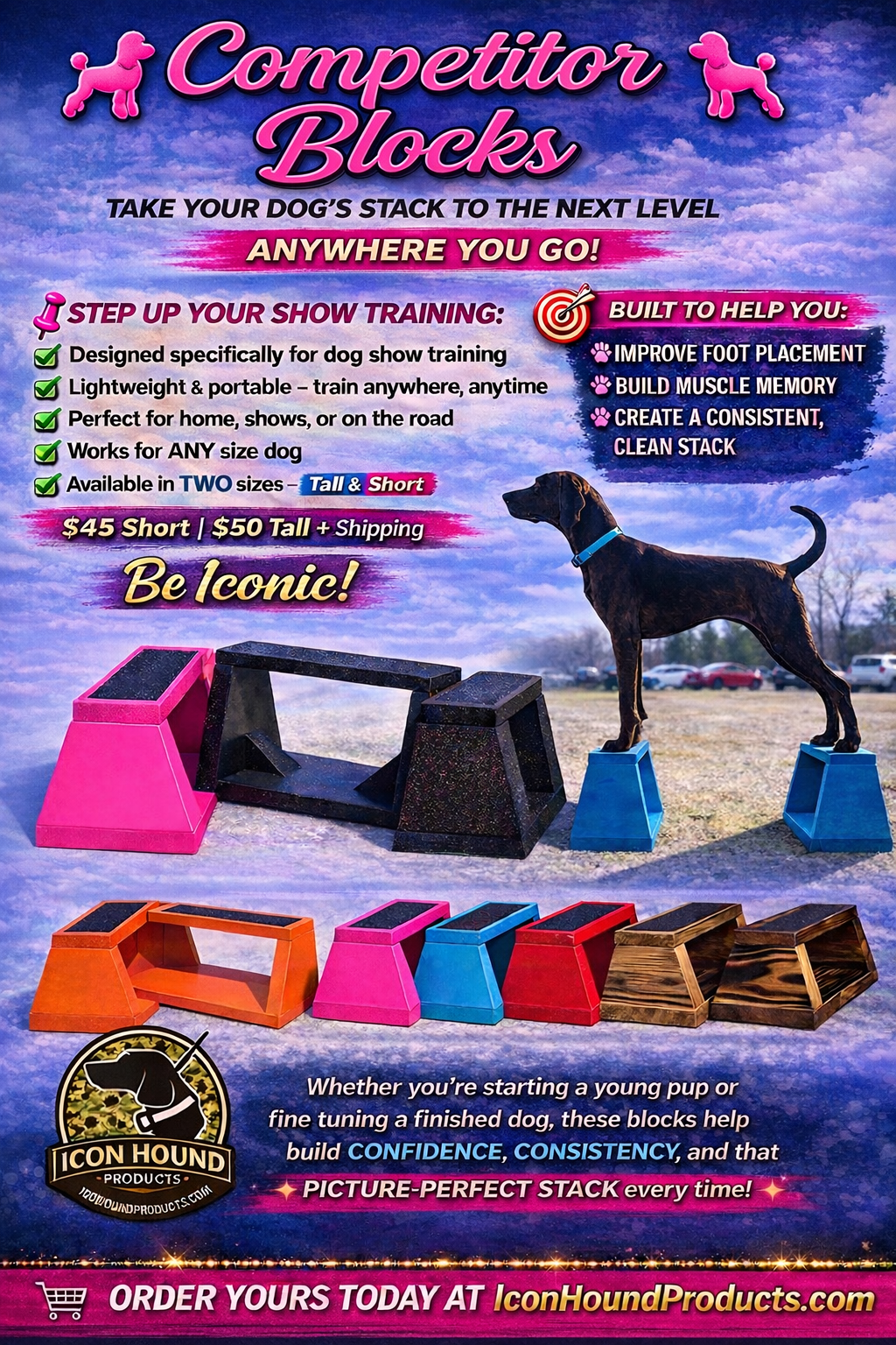 Competitor Stacker Blocks