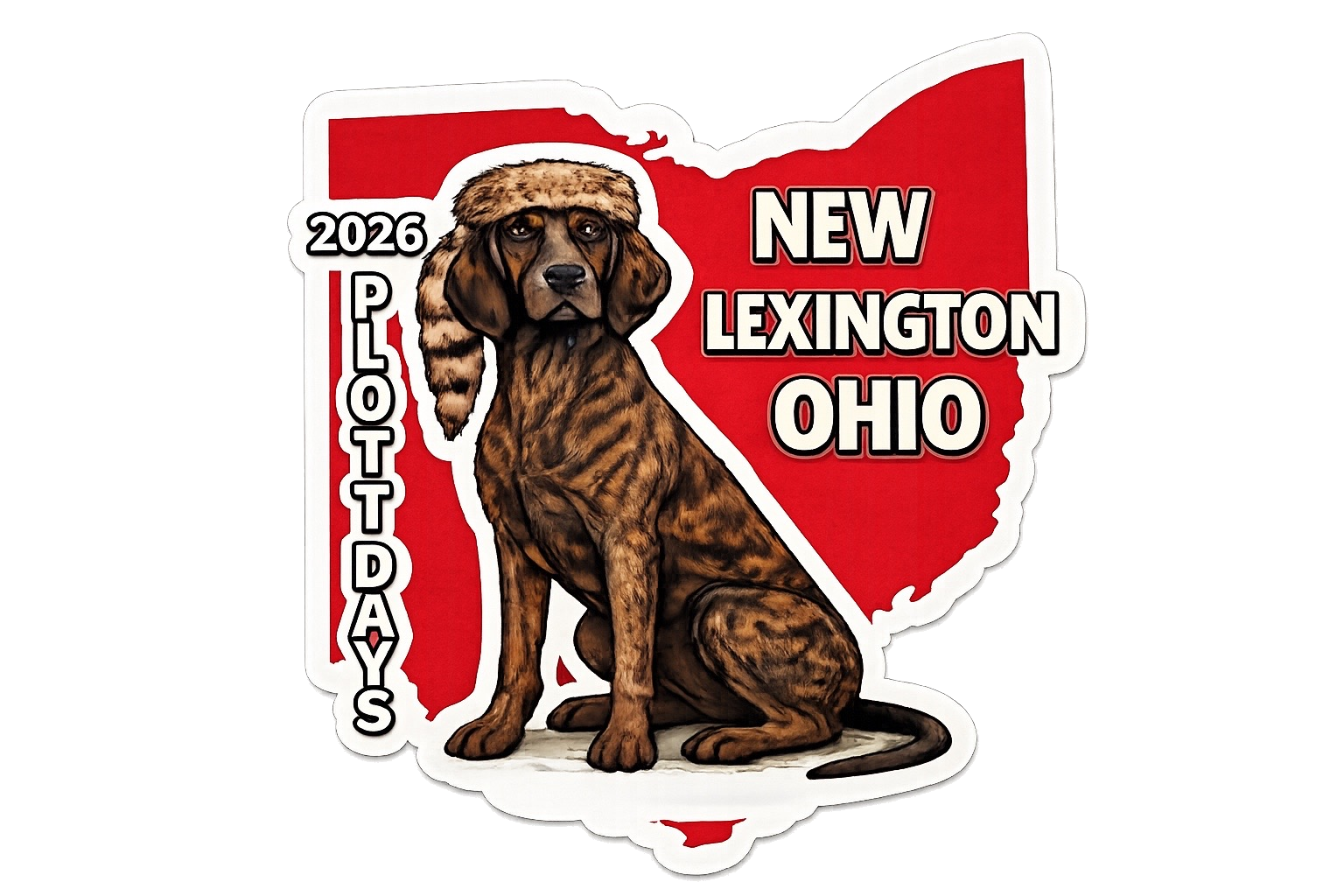 NPHA Plott Days Stickers PRE-ORDER